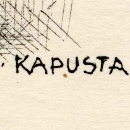 Sygnatura Janusza Kapusty