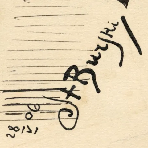 Sygnatura Stanisław Burski