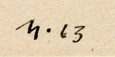sygnatura artysty - M.63