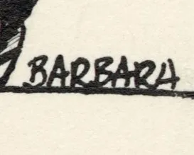 Sygnatura Witolda Barbary 5