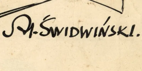 Sygnatura Aleksandra Świdwińskiego